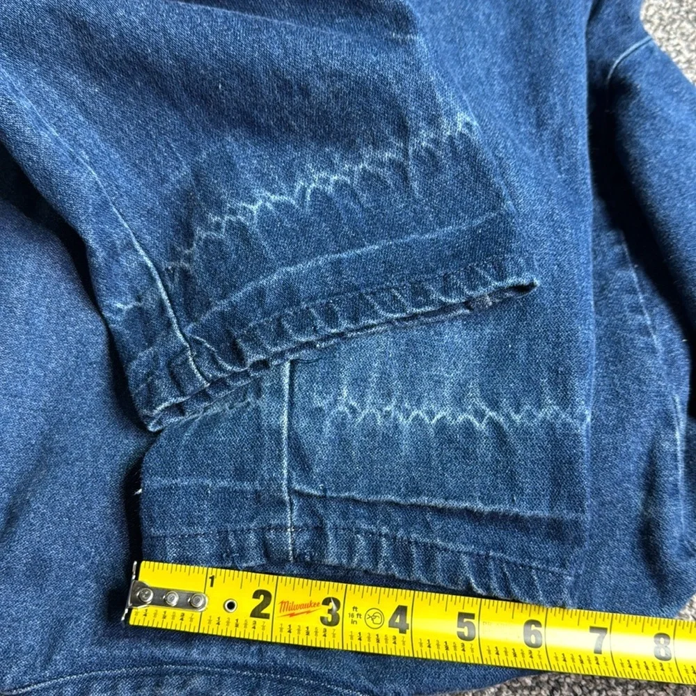 Vintage Mizz Liss Denim Jumpsuit Size 13/14 80s